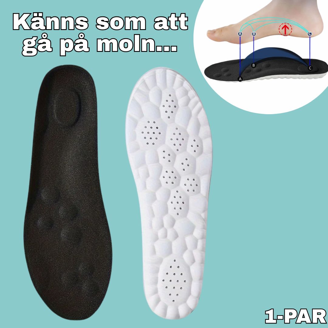 EverHeal SoftStep™ – Supermjuk & Stödjande dämpning för fötterna